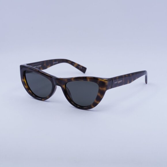 🕶️ New Saint Laurent SL676 003 Sunglasses - Dark Havana Frame, Grey Lenses - Picture 5 of 11